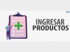 Ingreso de productos