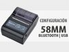CONFIGURACIÓN MINI IMPRESORA TÉRMICA DE 58MM BLUETOOTH USB EN WINDOWS