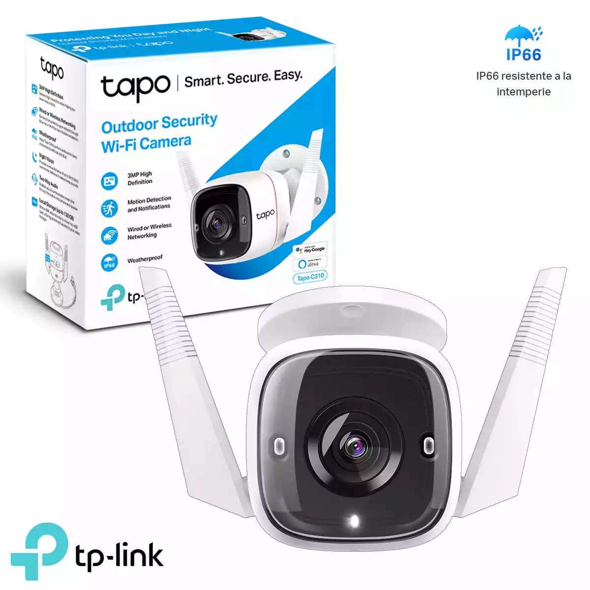 CAMARA EXTERIOR TP-LINK TAPO C310 3MP