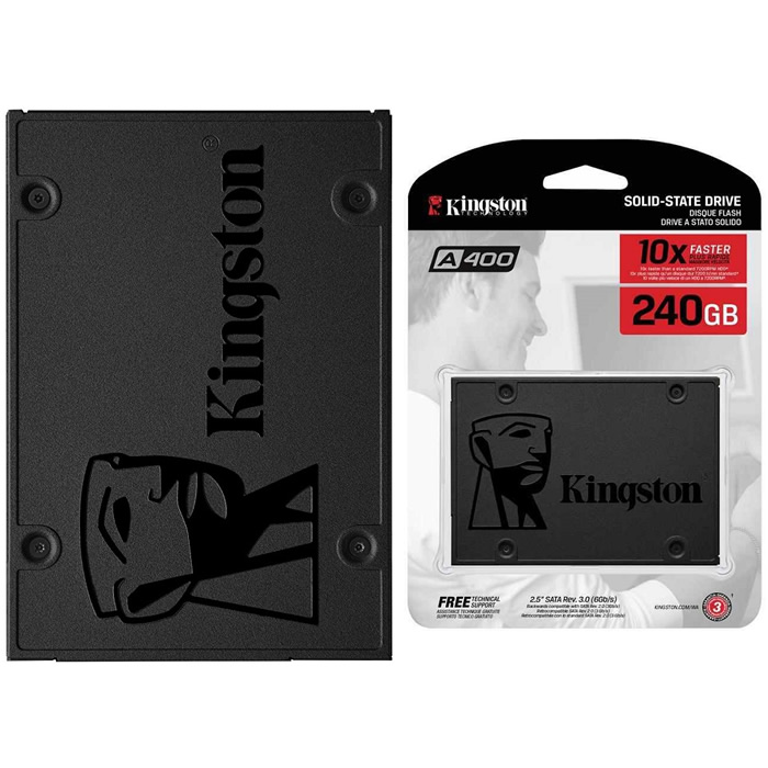 DISCO DURO SOLIDO KINGSTON 240GB A400 SATA III