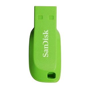 USB FLASH DRIVE SANDISK 16GB VERDE