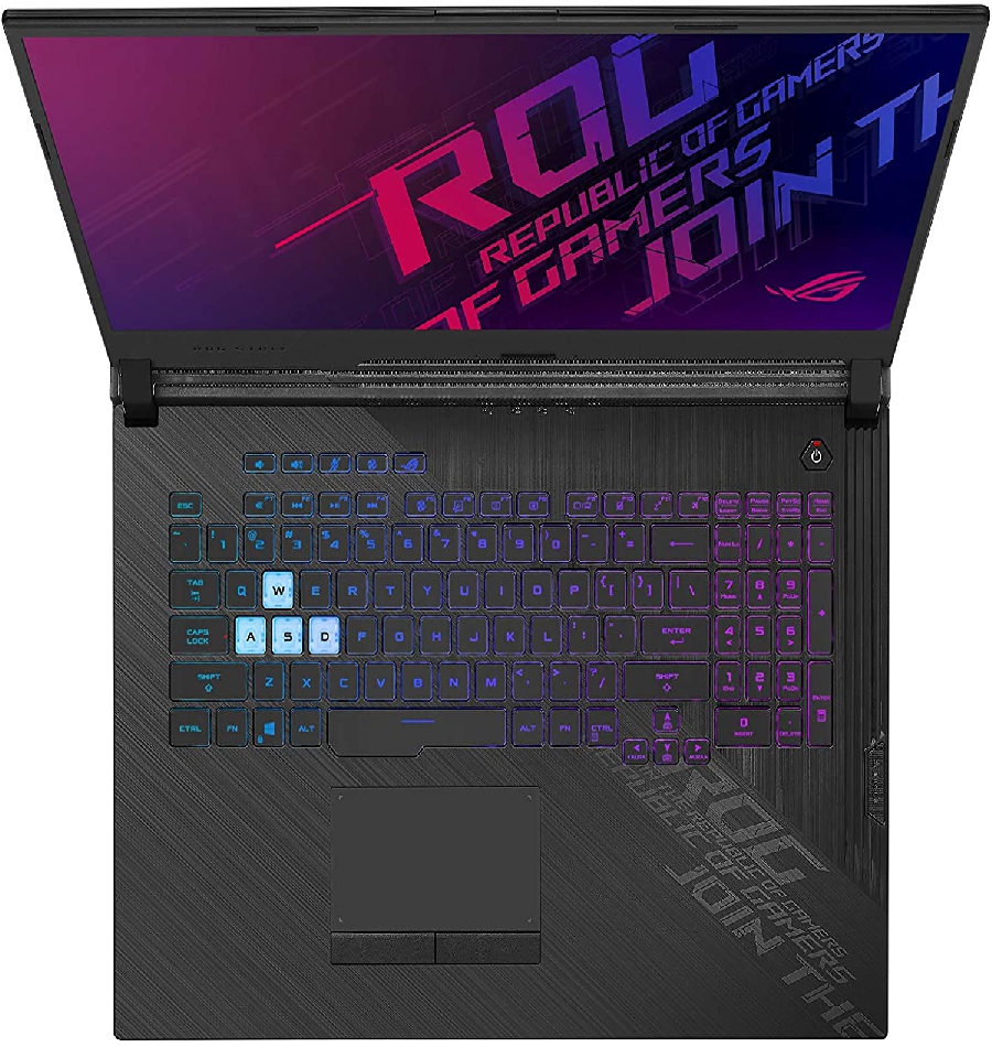 LAPTOP GAMING ASUS ROG 17.3 FHD CORE I7-10875H 16GB RAM 1TB SSD 6GB VIDEO