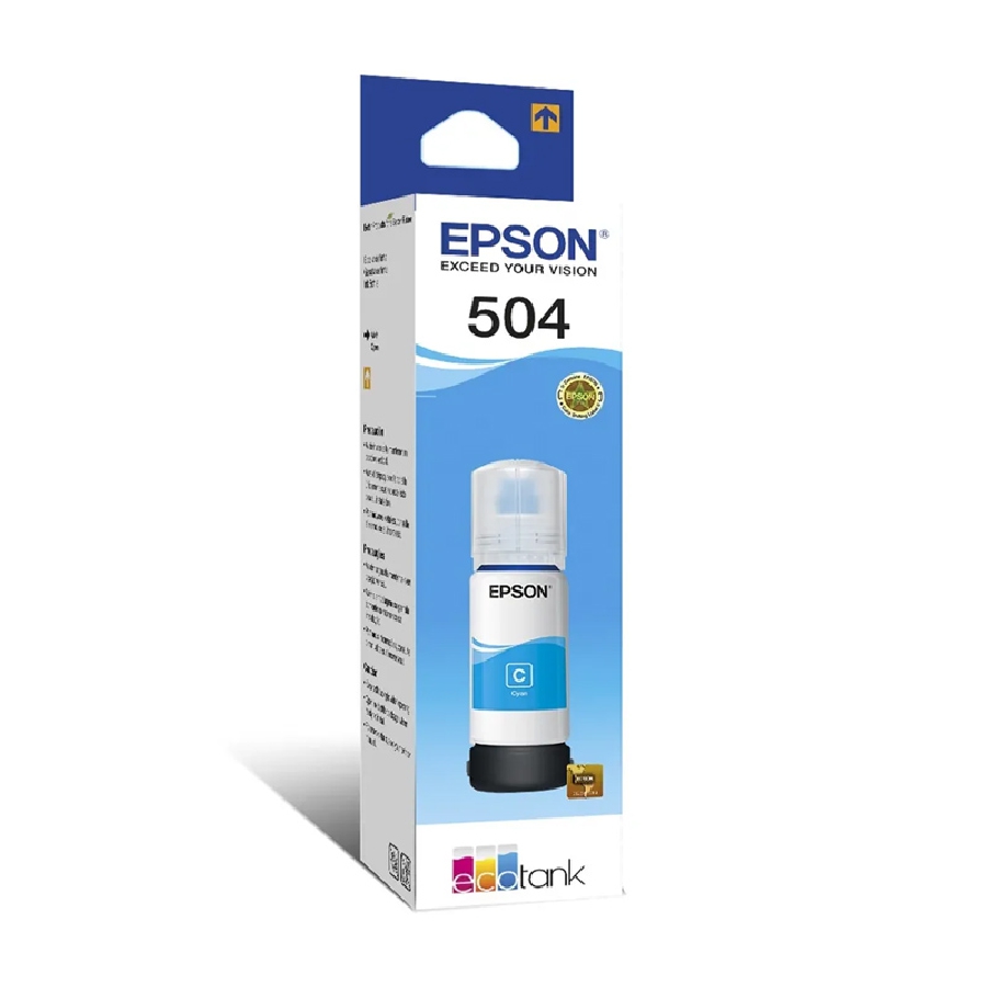 TINTA EPSON 504 AZUL