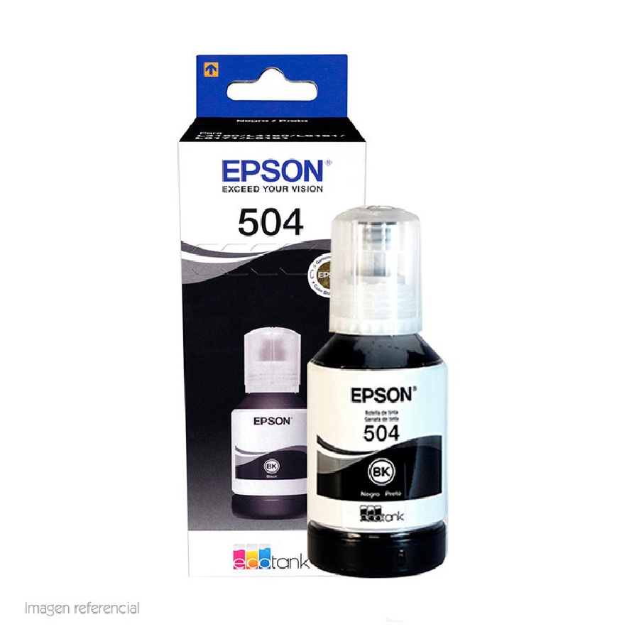 TINTA EPSON 504 NEGRO